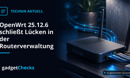 OpenWrt 25.12.6 schließt Lücken in der Routerverwaltung